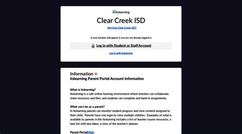 Its learning clear creek - itslearning